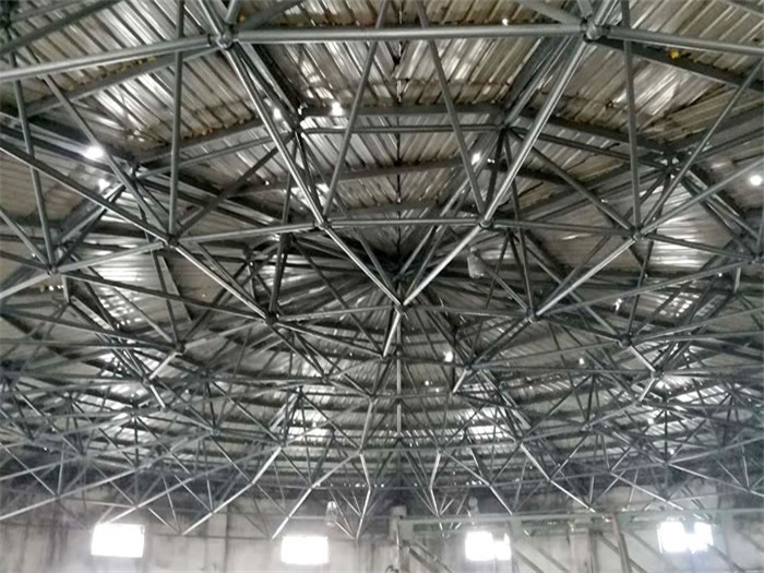 汨罗洗煤厂蓄水池网架